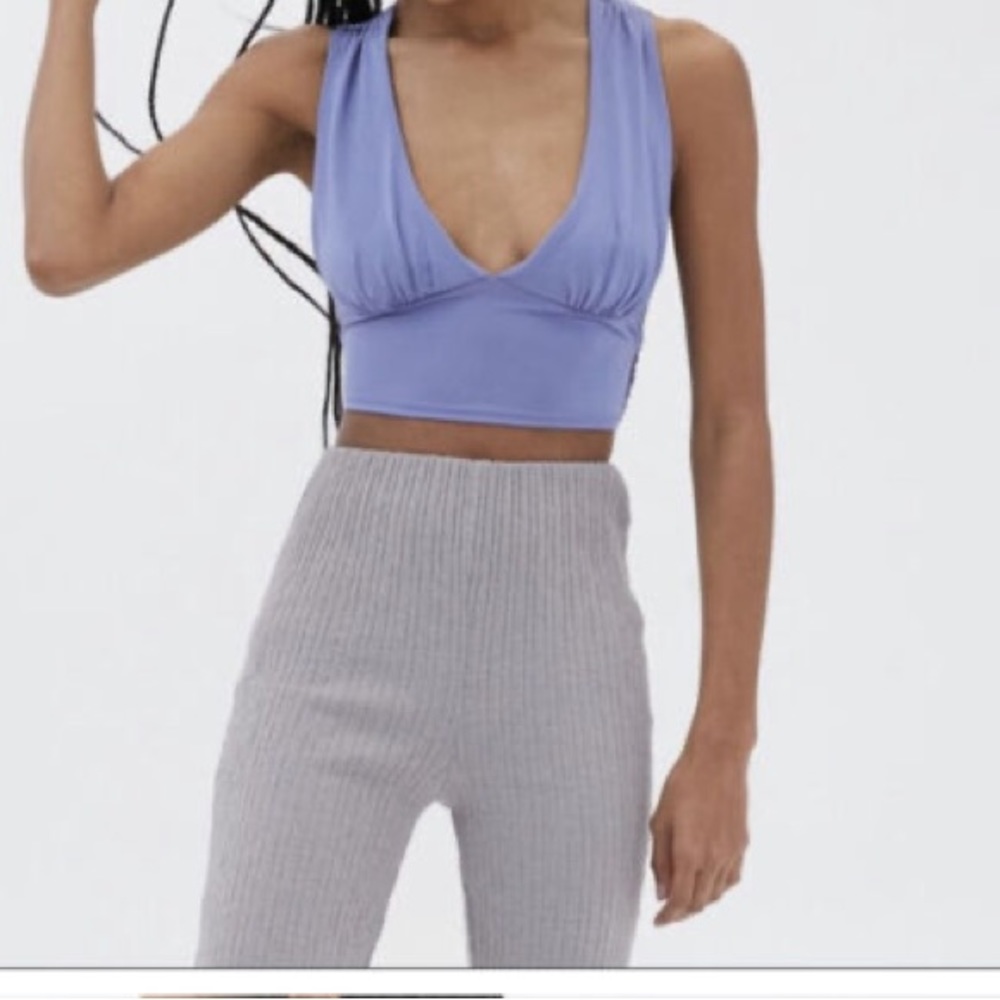 URBAN OUTFITTERS LILAC TIE TOP, new with tags